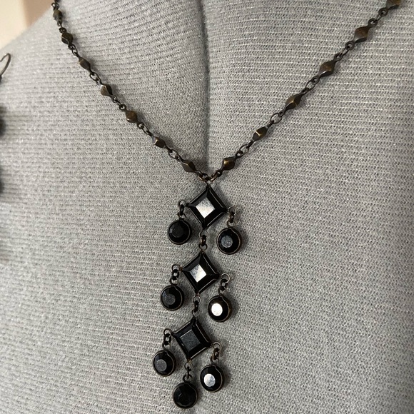 Lizpaiacios Necklace, Black - Picture 1 of 6